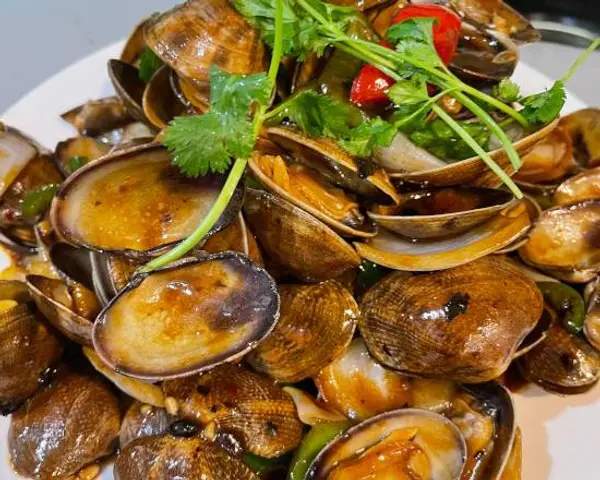 joyful-kitchen - Sauteed clam with black bean sauce