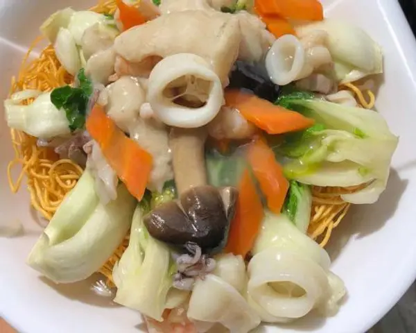 joyful-kitchen - Seafood Pan Fried Noodle