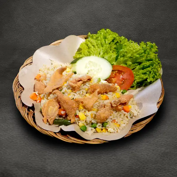 k-fun-cafe-galeria-mall - Nasi Goreng Kulit Ayam