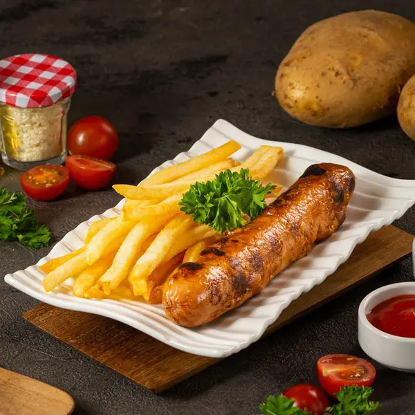 k-fun-cafe-galeria-mall - Sosis & Fries
