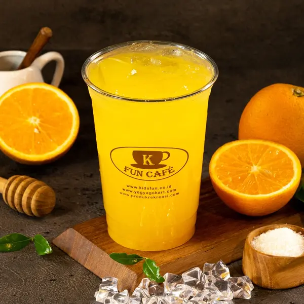 k-fun-cafe-galeria-mall - Orange Juice