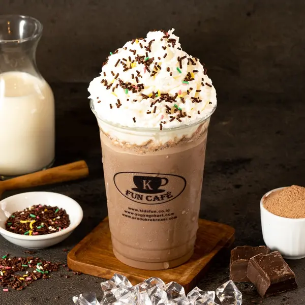k-fun-cafe-galeria-mall - Milkshake Coklat