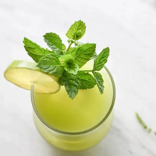 kabab-albastakiah - Fresh Mint with Lemon Juice