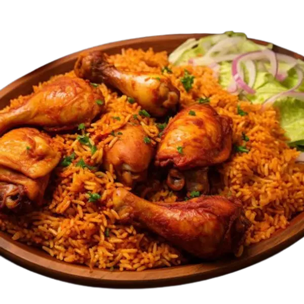 kalabash - Jollof Rice w Chicken or Turkey