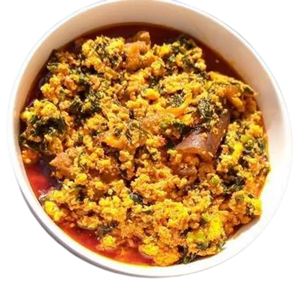 kalabash - Plain Rice w Egusi