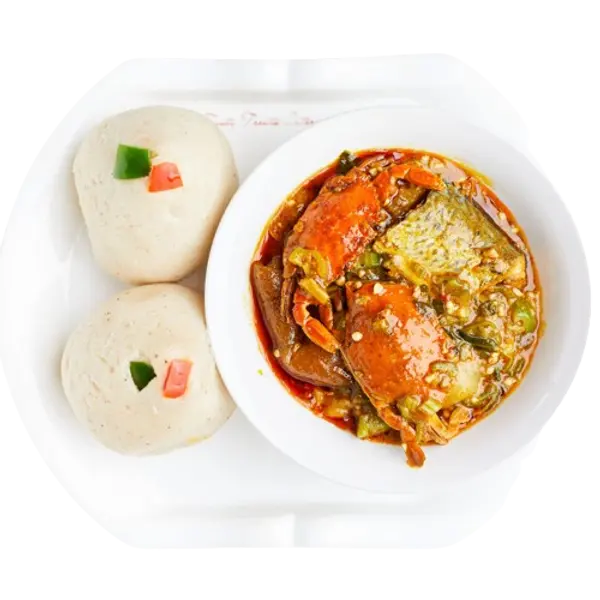 kalabash - Banku w Okro (Assorted)