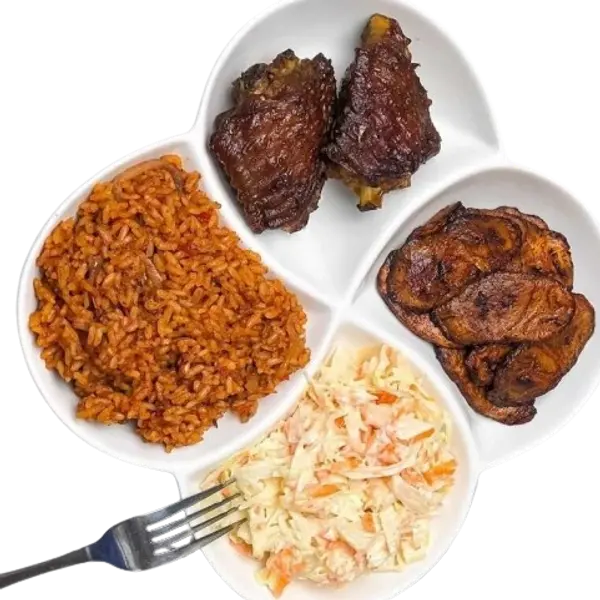 kalabash - Jollof Rice w Goat