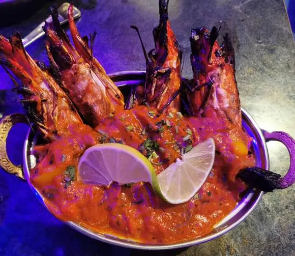 kalki-restaurant-traditionnel-indien - Gambas Tandoori Massala