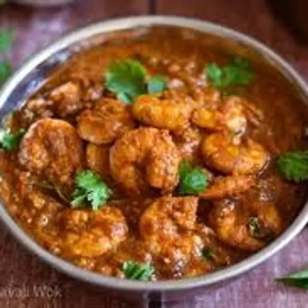 kalki-restaurant-traditionnel-indien - Crevettes Curry