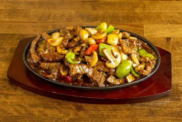 kanji-fusion-restaurant - Black Pepper Beef Sizzling Platter