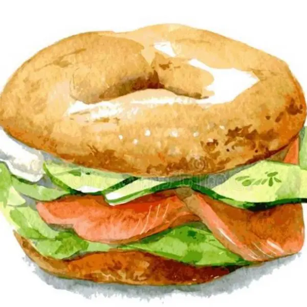 karma-cafe - My Favorite Bagel Sandwich