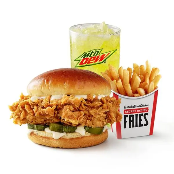 kfc - Classic Chicken Sandwich Combo