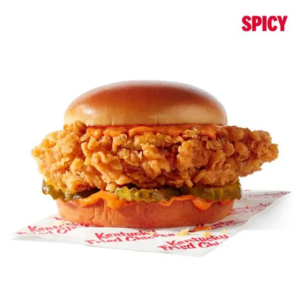 kfc - Spicy Chicken Sandwich