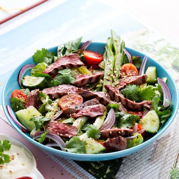 khazri-recreation-and-health - Beef salad