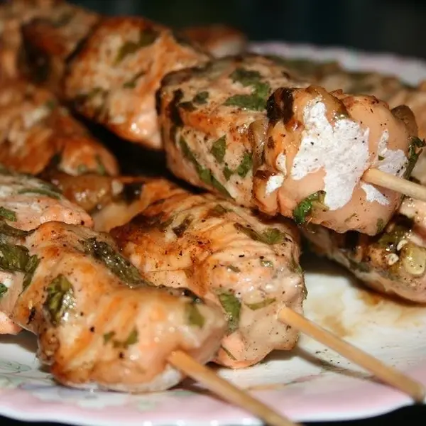 khazri-recreation-and-healthfishgouse - Kebab from sturgeon