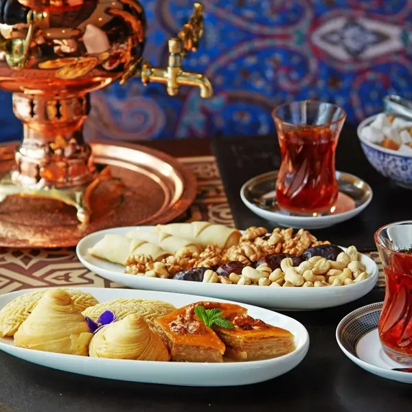 khazri-recreation-and-healthfishgouse - Çay dəstgahı (1 Şokolad, 2 mürəbbə , 1 somovar, 1 ləpə )