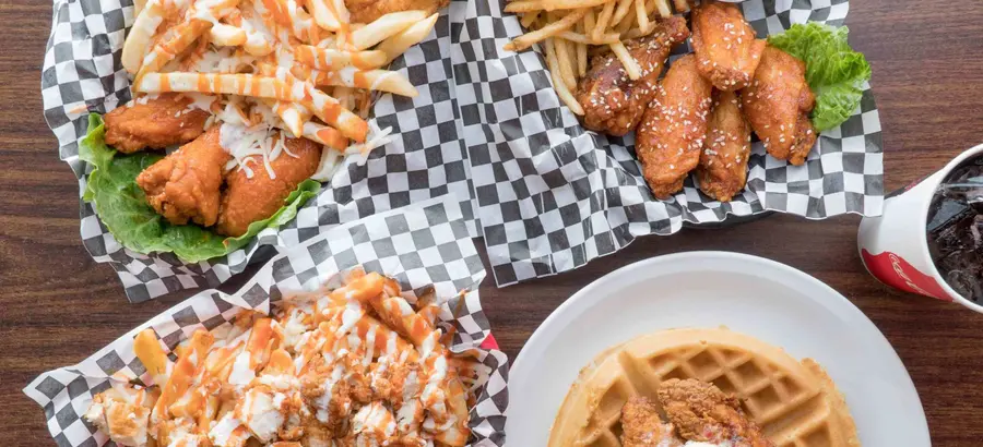 Menu image of Bone-in wings combos. kikis chicken place's menu - sacramento | restaurants in sacramento