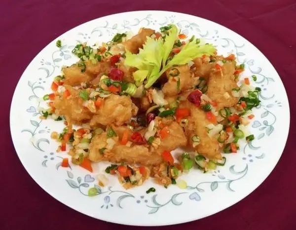 king-kee - Spicy Salt Filet of Sole 椒鹽魚片