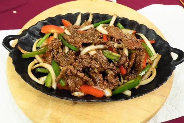 king-kee - Black Pepper Beef Pan Fried 黑椒牛