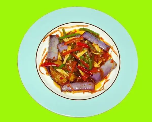 king-kee - Hot and Spicy Eggplants 魚香茄子