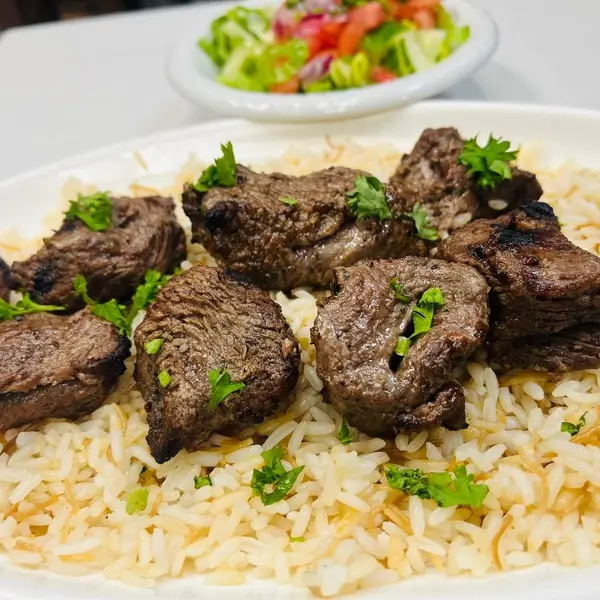 king-of-koshary - brocheta de carne