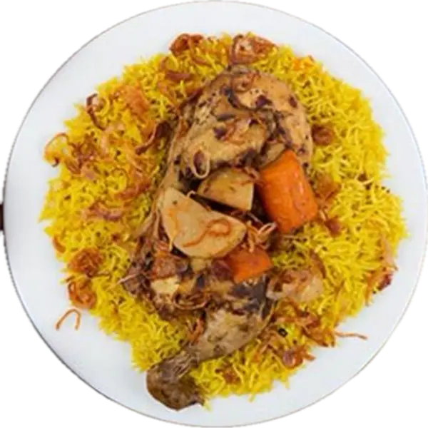 king-of-mandi-and-madgout - نص دجاج زربيان - Half Chicken Zurbian