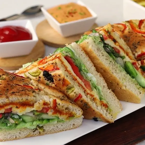 kings-park-cafe - Exotic Veg Sandwich