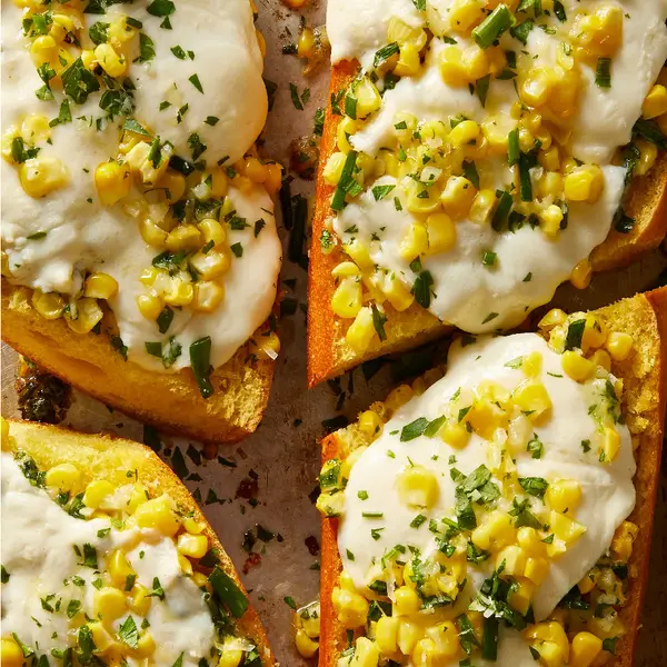 kings-park-cafe - Cheese corn garlic bread