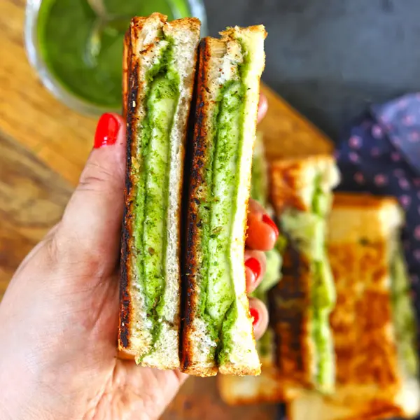 kings-park-cafe - Cheese Chutney Sandwich
