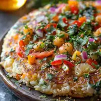 kings-park-cafe - Uttapam & Rice