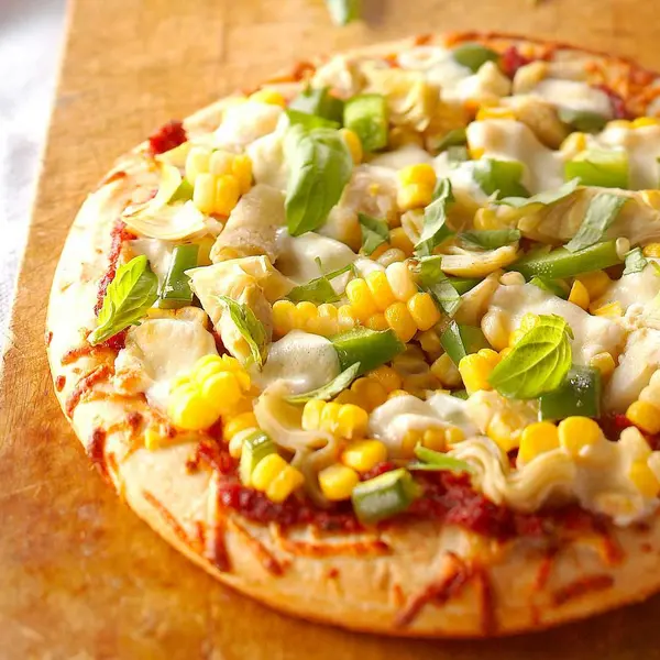 kings-park-cafe - Cheese Corn Pizza
