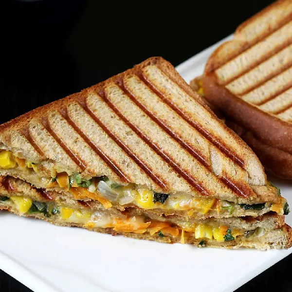 kings-park-cafe - what is Veg Cheese Grilled Sandwich
