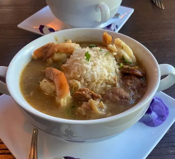 kitchen-15 - GUMBO WITH WHITE RICE (32oz)