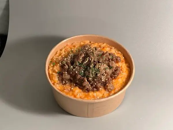 kokio-republic - Kimchi Beef Risotto