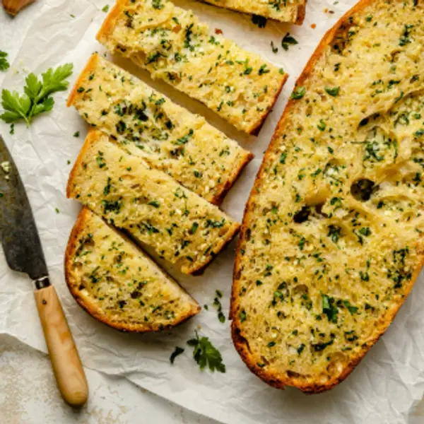 krill-dine-in-style-restaurant - Garlic bread