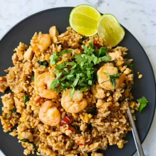 krill-dine-in-style-restaurant - Thai Style Wok Fried Rice with Prawn