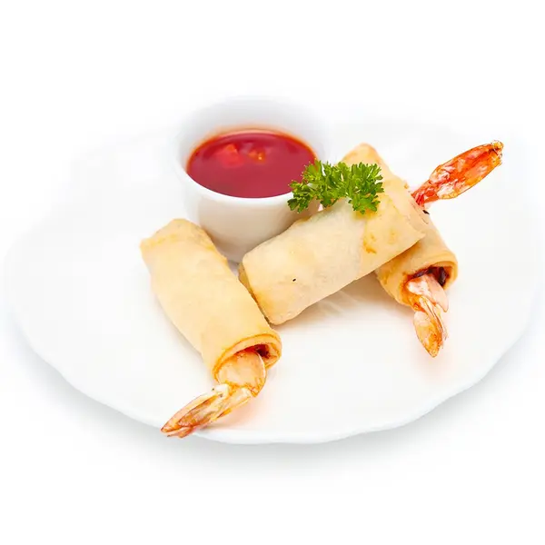 krill-dine-in-style-restaurant - Prawn Spring Roll