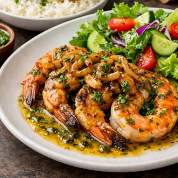 krill-dine-in-style-restaurant - Grill Jumbo Prawns