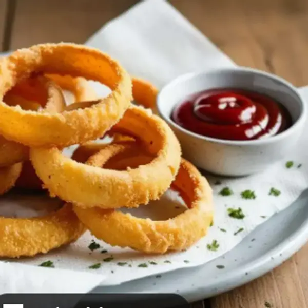 krill-dine-in-style-restaurant - Crispy Onion Ring