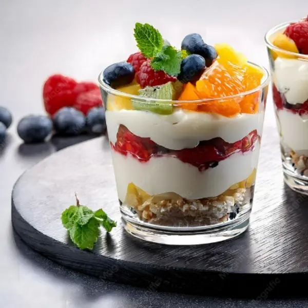 krill-dine-in-style-restaurant - Yogurt and Fruit Dessert Cup