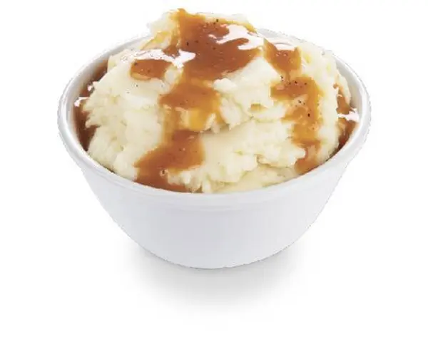 krispy-krunchy-chicken - Mashed Potatoes with Gravy