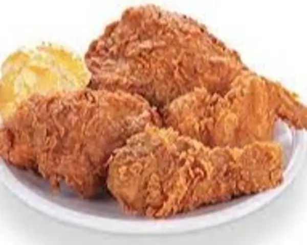 krispy-krunchy-chicken - Four Pieces Chicken and Biscuit