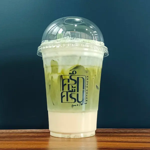 kruekkuean-boardgame-cafe - Iced Matcha Latte