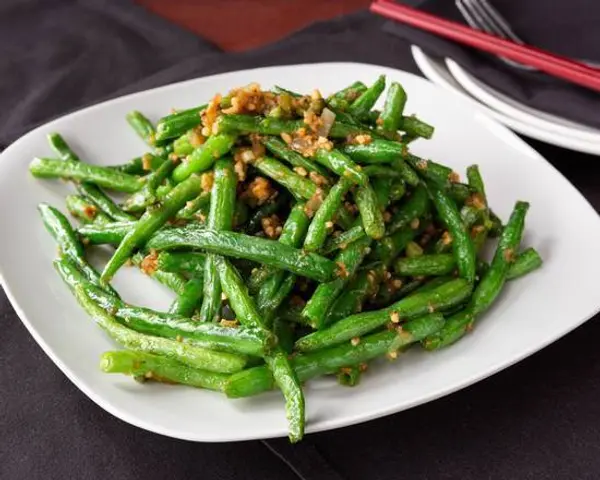 kung-pow - Dry Sauteed Green Beans