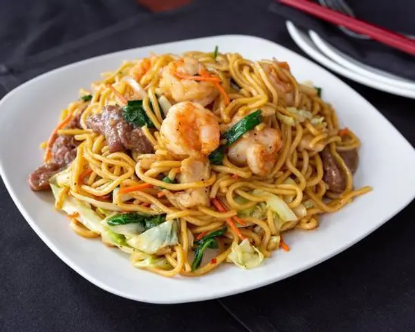 kung-pow - Prawns Chow Mein