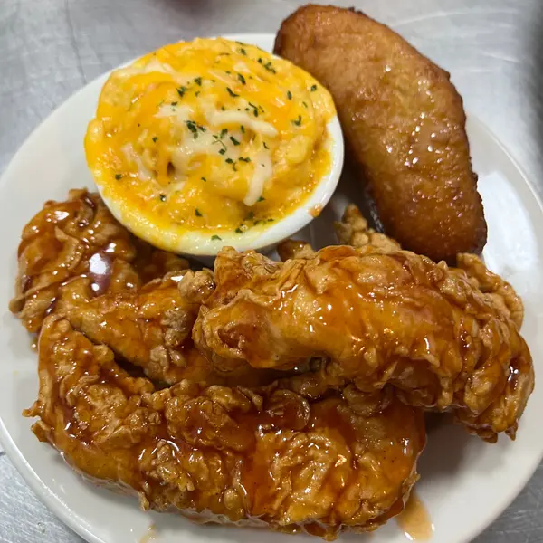 kuntry-fisherman-bar-grill - 4 pc Chicken Tenders + 1 side