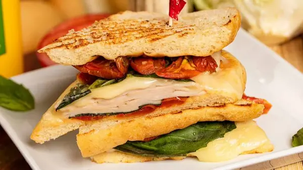 la-bou-bakery-cafe - Tuscan Turkey Panini