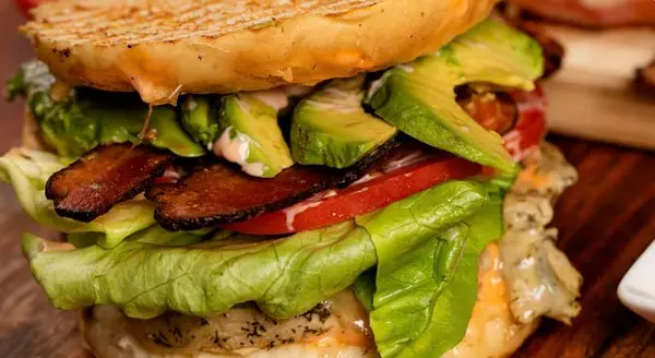 la-bou-o-st - Roasted Chicken Club with Avocado