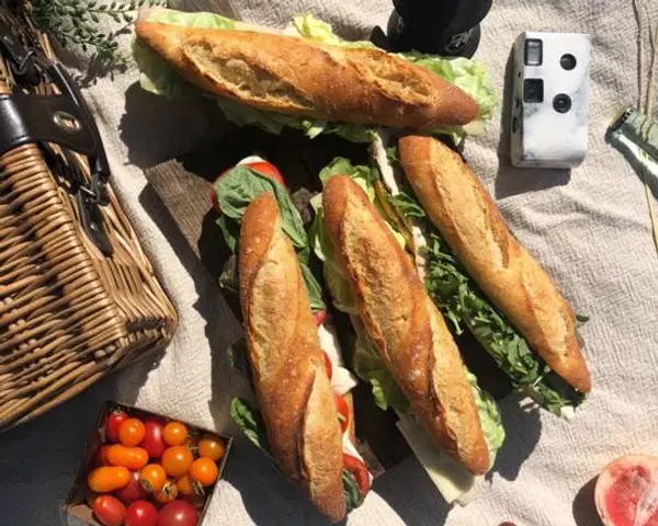 la-boulangerie - Demi Baguette with Tuna Nicoise, Radishes & Butter Lettuce