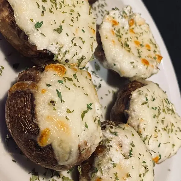 la-burla-bee - Ricotta Garlic Stuffed Mushrooms